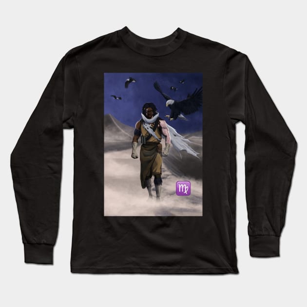 Virgo Long Sleeve T-Shirt by TreTre_Art